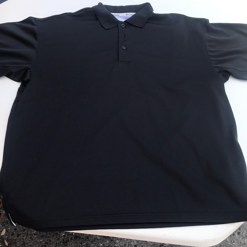 Columbia Men's Black Polo Shirt